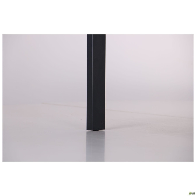 Стіл комп'ютерний Pluto ST R (1200х600х750) Дуб Ендгрейн/Чорний графіт AMF
