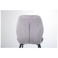 Стул Lily Черный / Вельвет Серый AMF