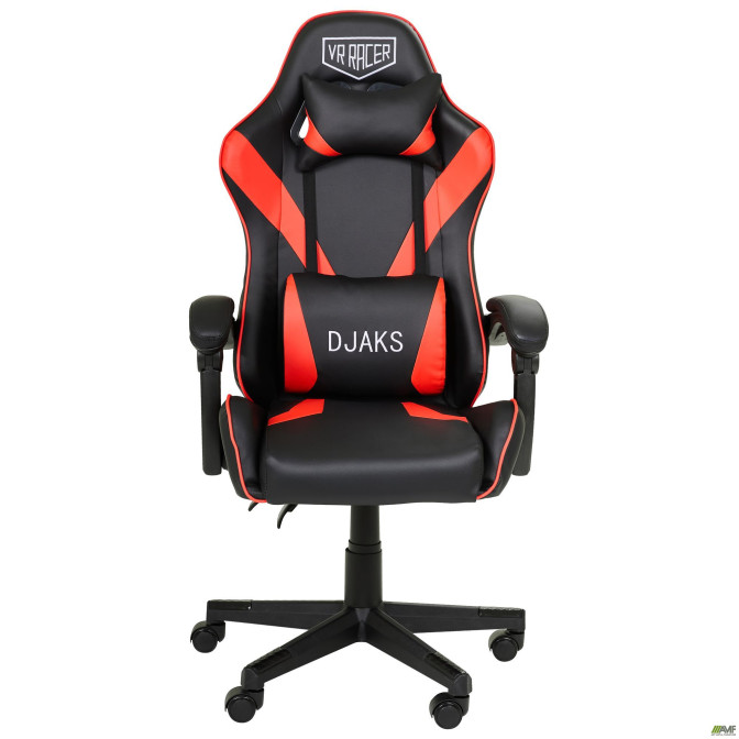Крісло VR Racer Dexter Djaks Чорний / Червоний AMF