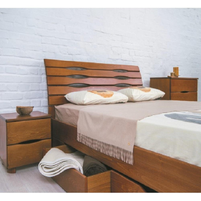 Кровать с ящиками Марита Люкс Олимп