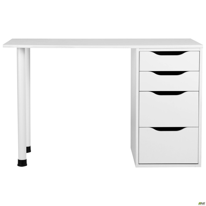 Стол компьютерный Blond BL-102 (1200х600х750) Белый жемчуг/белый беж AMF