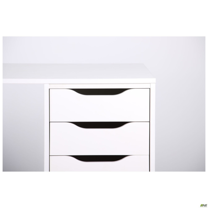 Стол компьютерный Blond BL-102 (1200х600х750) Белый жемчуг/белый беж AMF