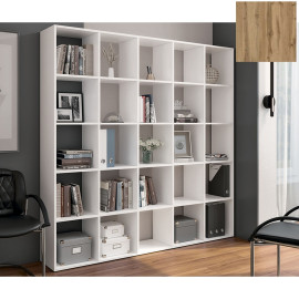 Стеллаж открытый П-08 1780*300*1775 Дуб Аппалачи Киевский Стандарт У-1