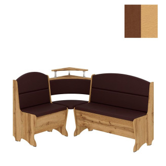 Кухонный уголок Сенатор 860*1100*1500 Орех Лесной / Кофе (Premium) Пехотин У-1