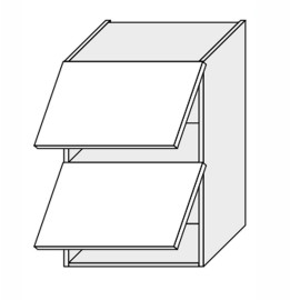 Кухонна секція Глорі верхня 80В/900 2дв Газ Ліфт GL-581W/01 MiroMark