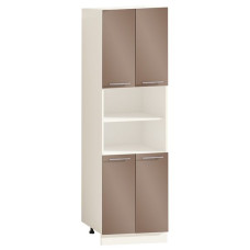 Кухонна секція пенал П60.214.4Д. Вар.1 Фарбований високий глянець Комфорт меблі