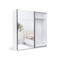 Шафа-купе 2,0х2,1 з дзеркалом2Дв Міла / Mila Глянець Білий MiroMark MA-21-WB