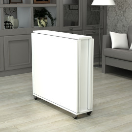 Стол кухонный Семейный 730*800*185 Белый Гамма стиль У-1