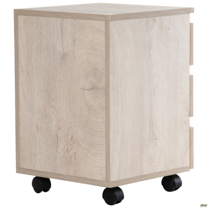 Тумба мобильная Pluto SM1 (400х400х580) Дуб Эндгрейн AMF