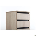 Тумба мобильная Pluto SM1 (400х400х580) Дуб Эндгрейн AMF