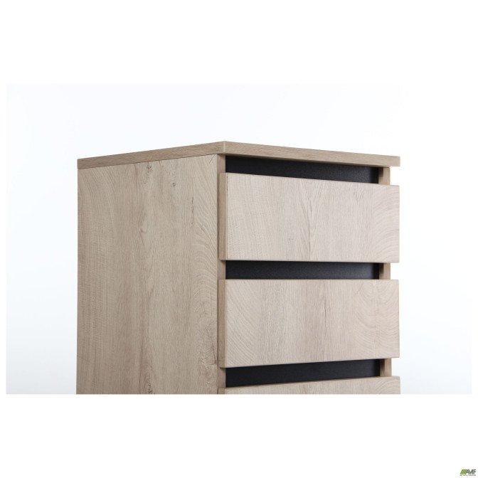Тумба мобильная Pluto SM1 (400х400х580) Дуб Эндгрейн AMF