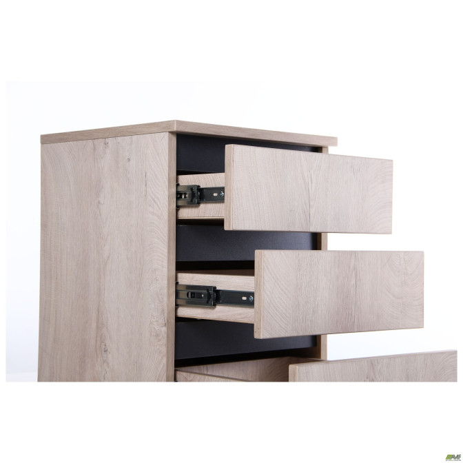 Тумба мобильная Pluto SM1 (400х400х580) Дуб Эндгрейн AMF