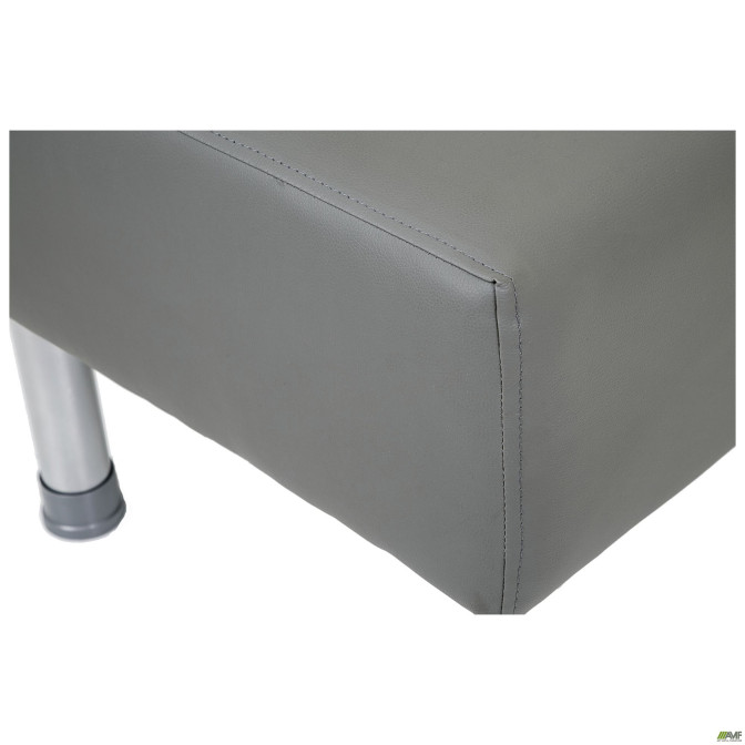 Диван Smile 1200 Кожзам серый AMF