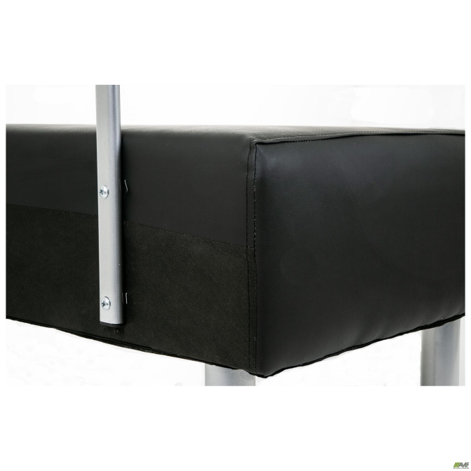 Диван Smile 1200 Кожзам черный AMF