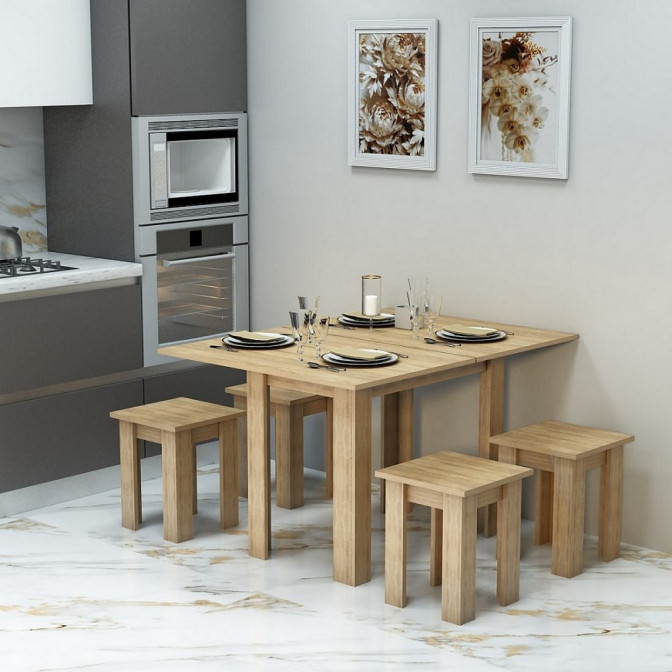 Комплект Завтрак Дуб Сонома Гамма стиль