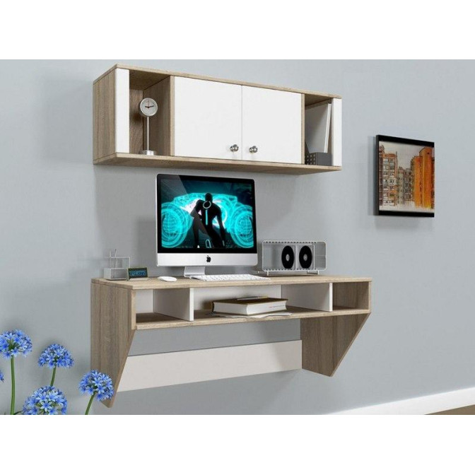 Навесной компьютерный стол Comfy-Home AirTable-II Kit SW