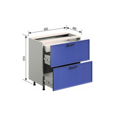 Кухонна секція нижня Н 60 Ш ( + ВШ) LUX Аріель Світ меблів