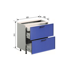 Кухонна секція нижня Н 60 Ш ( + ВШ) LUX Аріель Світ меблів