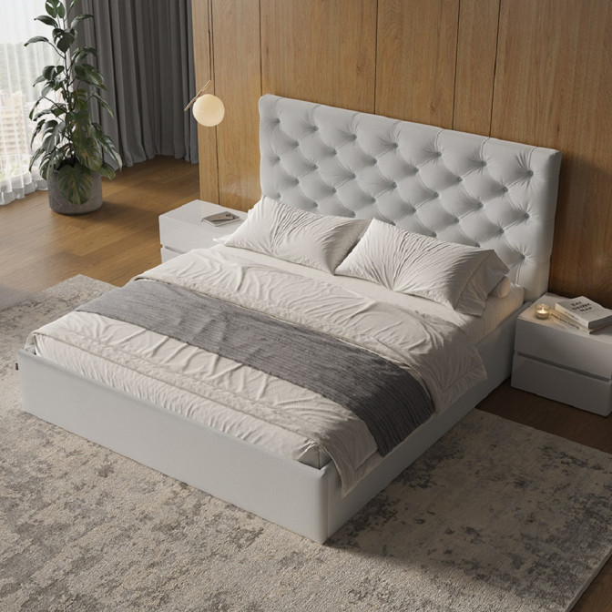 Кровать Мягкая обивка 1,8x2,0 Ривьера / Riviera MiroMark SF-38-RV