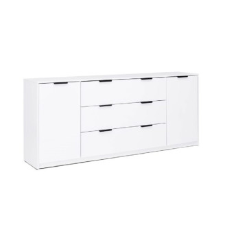 Комод 2Дв 3Ящ Рома Колор / Roma Color Глянець Білий MiroMark RС-162-WB