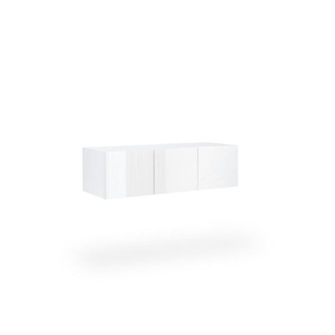 Антресоль 3Дв Міла / Mila Глянець Білий MiroMark MA-03-WB