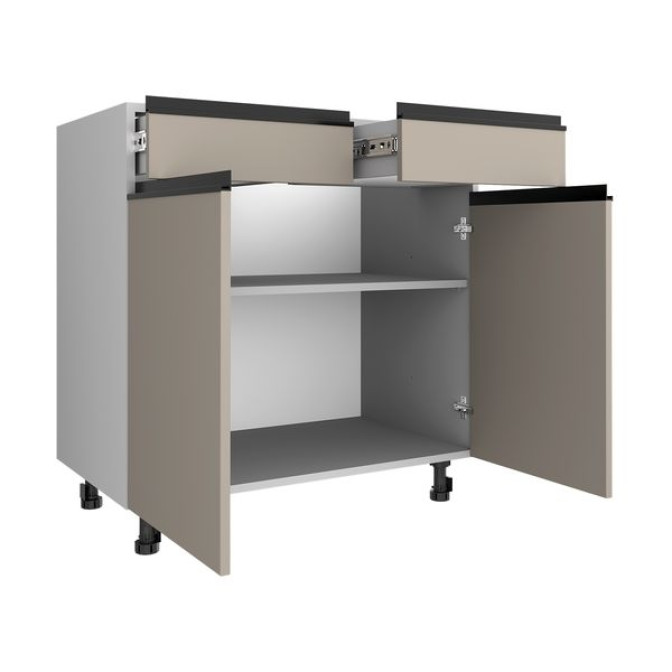 Кухонная секция нижняя НЯД-(2 + 2)80/82 Альфа Garant