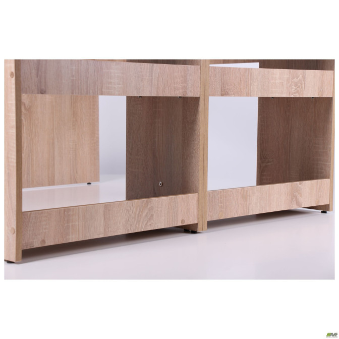Стіл комп'ютерний Gravity GR-102 R (1200х1200х760) Дуб Сонома AMF