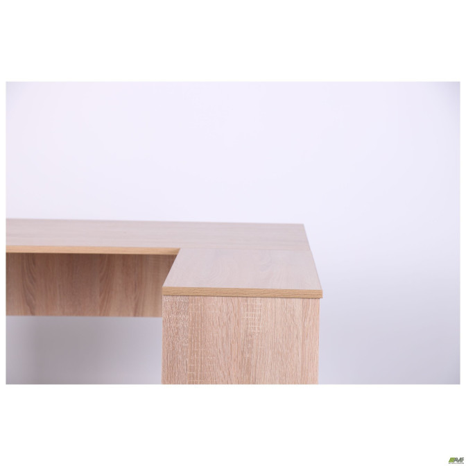 Стіл комп'ютерний Gravity GR-102 R (1200х1200х760) Дуб Сонома AMF