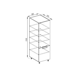 Кухонна секція пенал П 60 Адель Світ меблів