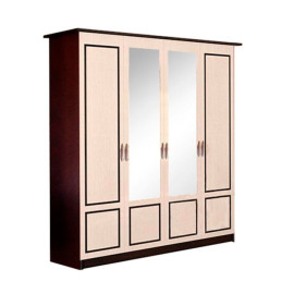 Шкаф Ким Венге Магия / Дуб Молочный Мир Мебели