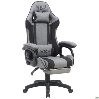 Кресло геймерское VR Racer Textile Dyson темно-серый/черный AMF