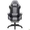 Кресло геймерское VR Racer Textile Dyson темно-серый/черный AMF