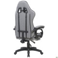 Кресло геймерское VR Racer Textile Dyson темно-серый/черный AMF