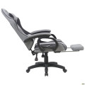 Кресло геймерское VR Racer Textile Dyson темно-серый/черный AMF