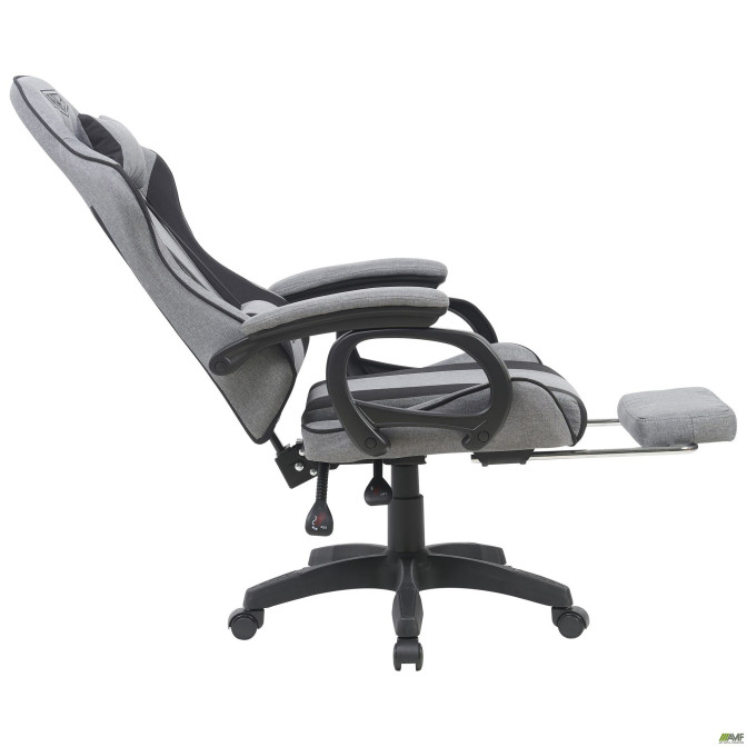 Кресло геймерское VR Racer Textile Dyson темно-серый/черный AMF