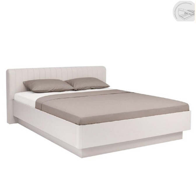 Кровать с подъёмным механизмом 1,8x2,0 Лори / Lory Глянец Кашемир MiroMark LR-48-GC Кровать с подъёмным механизмом 1,8x2,0 Лори / Lory Глянец Кашемир MiroMark LR-48-GC