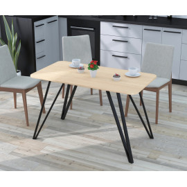 Стіл обідній Ліма 120-65 стільниця закруглені кути Loft Design