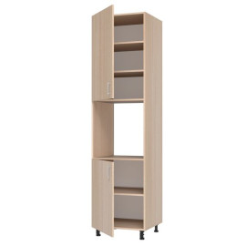 Кухонная секция с ручкой нижняя ПД 2Д.2320.600 Элегант (без рисунка) Мат Краска E-Line Senam  