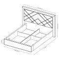 Кровать Мягкая обивка 1,8х2,0 Вива / Viva MiroMark SF-38-VV