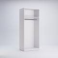 Шафа Корпус 2Дв Ідея / Idea Глянець Білий MiroMark ID-12-WB