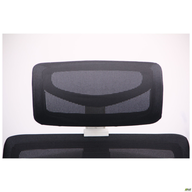 Кресло Install White, Alum, Black/Black AMF