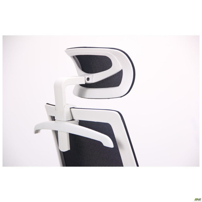 Кресло Install White, Alum, Black/Black AMF