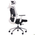Кресло Install White, Alum, Black/Black AMF