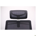 Кресло Install White, Alum, Black/Black AMF