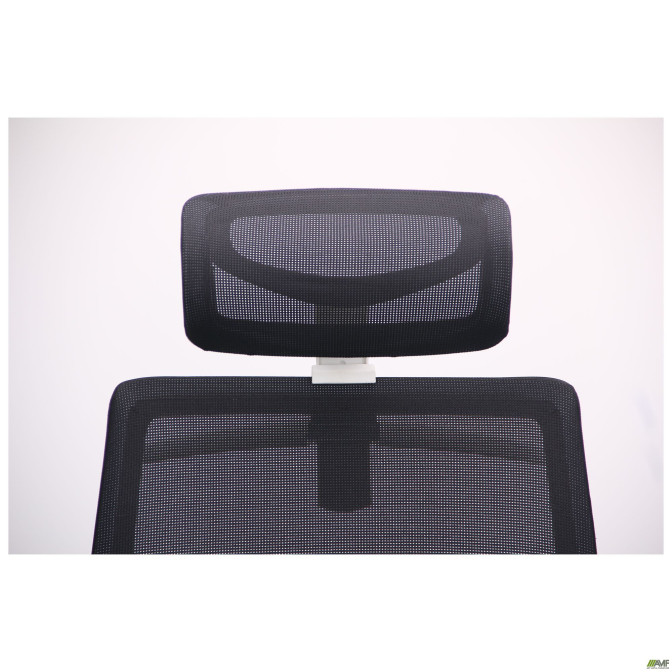 Кресло Install White, Alum, Black/Black AMF