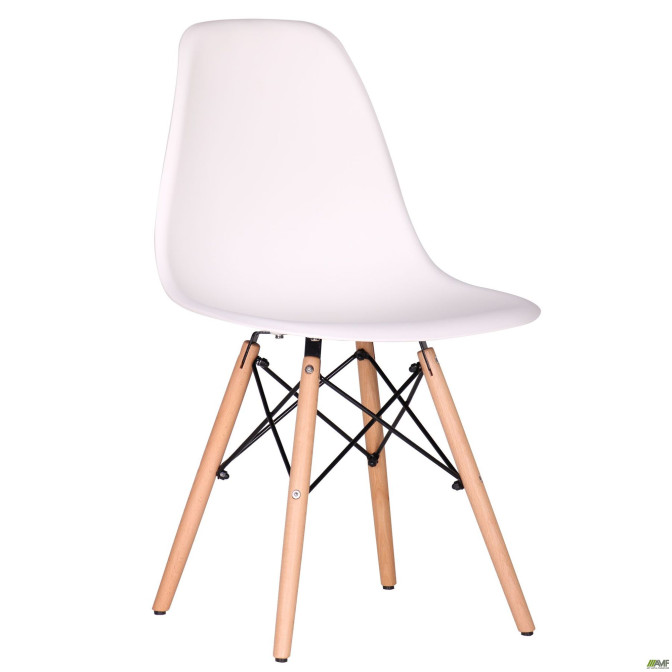 Стілець Aster RL Wood Пластик Білий AMF Стілець Aster RL Wood Пластик Білий AMF