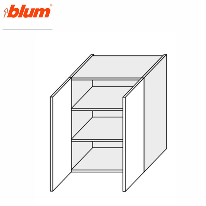 Кухонная секция Миллениум верхняя 60В/720 2дв Pro Blum ML-469W/9003 MiroMark Кухонная секция Миллениум верхняя 60В/720 2дв Pro Blum ML-469W/9003 MiroMark