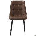 Стул обеденный Arkansas-D черный/кожзам камел  AMF