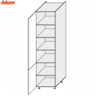 Кухонна секція Валенсія Пенал 60П/2320 Pro Blum VL-863W/9003 MiroMark