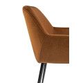 Стул M-220 карамель  +  черный Vetro mebel